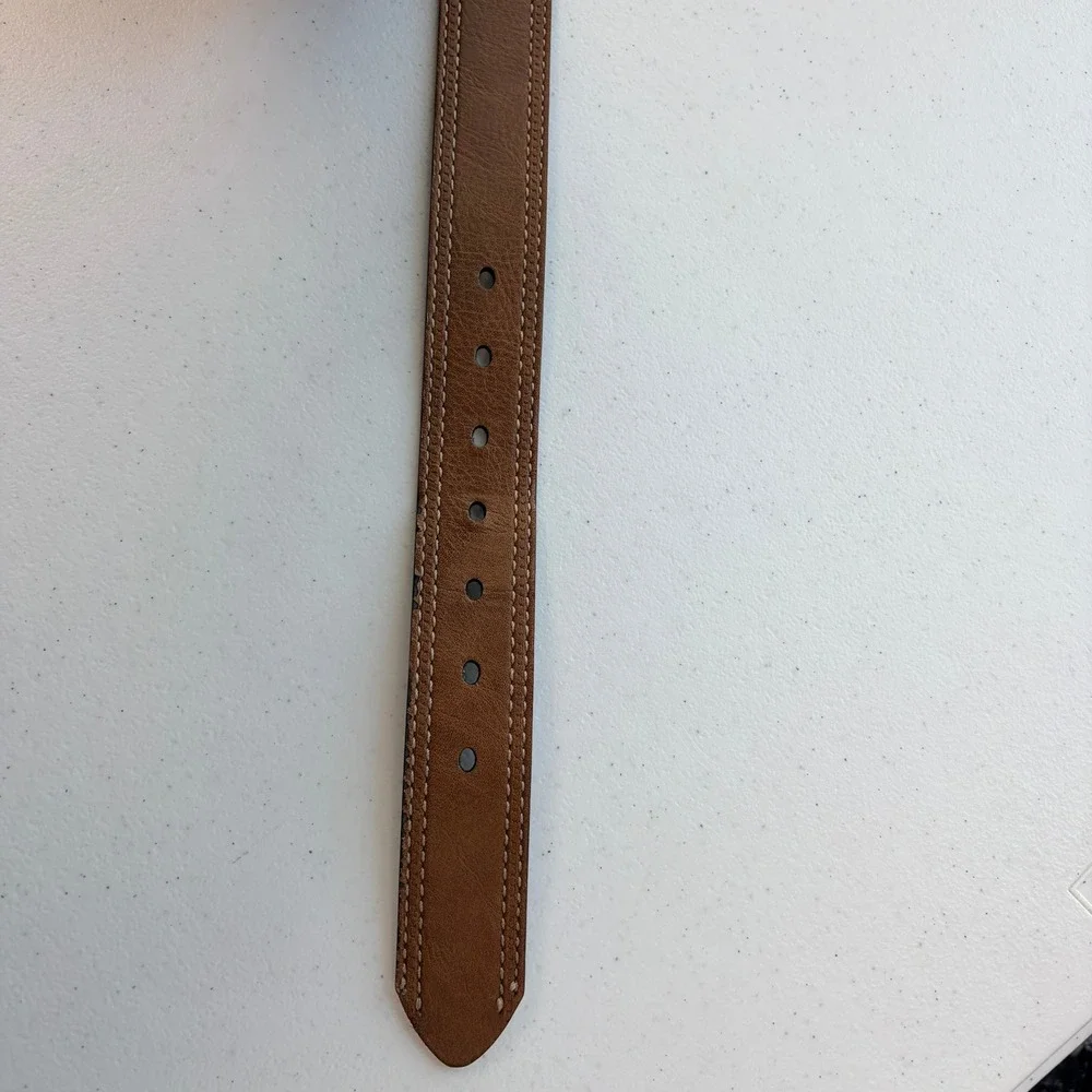 Levi's Reversible Synthetic‎ Leather Belt Medium 34-36 Tan Black  11LP120158